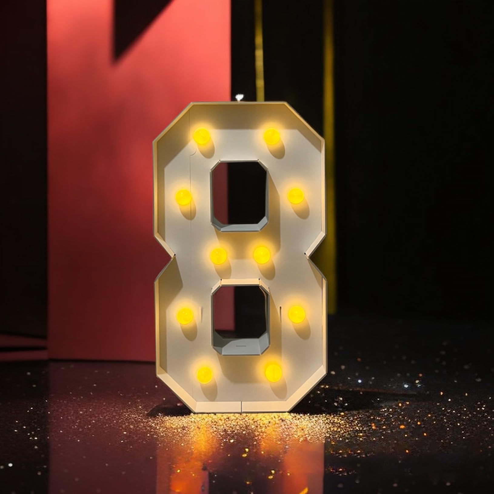 Amazon.com : LED Marquee Numbers, White Large Marquee Light